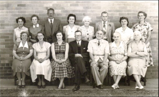 Oliver Lodge staff (1956)