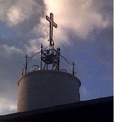 The cross on St Andrew's Church, Ocean Street, Kensington.